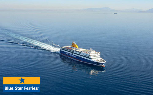 Με την Blue Star Ferries, οι διακοπές ξεκινούν από το πλοίο